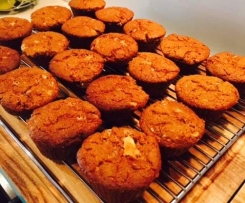 Gluten Free Moist Carrot Muffins