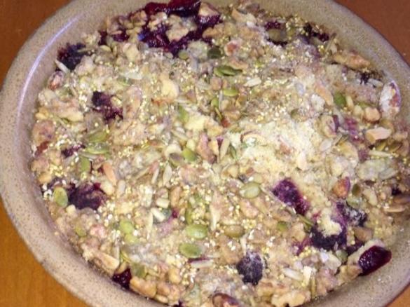 Gluten Free Fruit Crumble