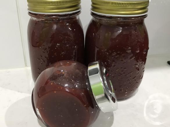 Spiced fig and Pear Jam