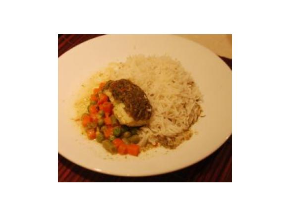 Coriander Fish Parcels