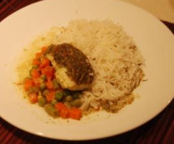 Coriander Fish Parcels