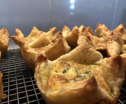 Sundried Tomato & Basil Quiches
