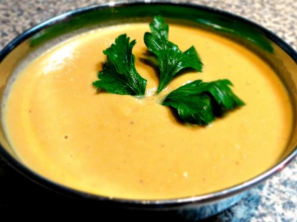 LCHF Roasted Cabbage Soup