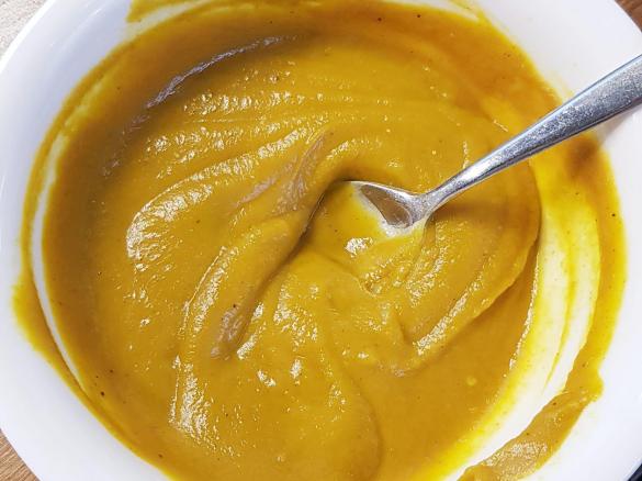 Spicy Pumpkin and Mushroom Soup