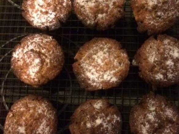 Apple, Coconut, Cinnamon Muffins