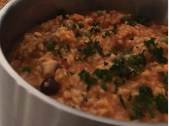 Arroz Con Pollo Risotto