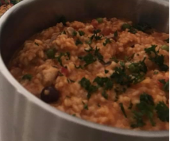 Arroz Con Pollo Risotto