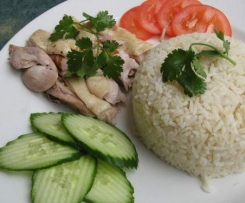 HAINANESE CHICKEN RICE