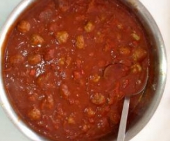 Spanish Meatballs in Tomato and Capsicum sauce
