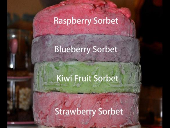 Charlie's Rainbow Sorbet Cake