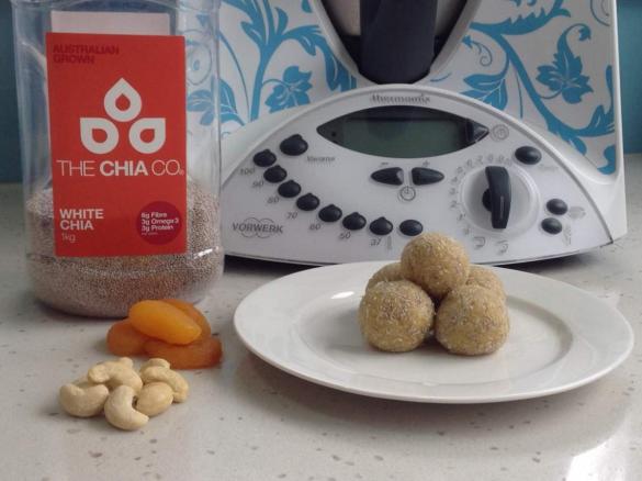 Chia Apricot Balls