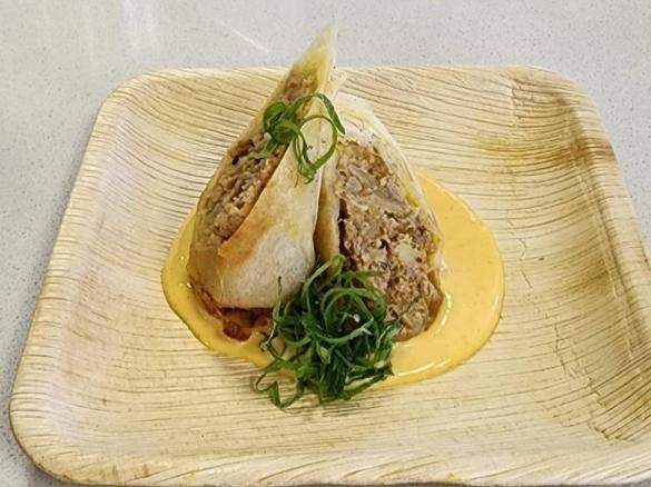 Cheeseburger Spring rolls