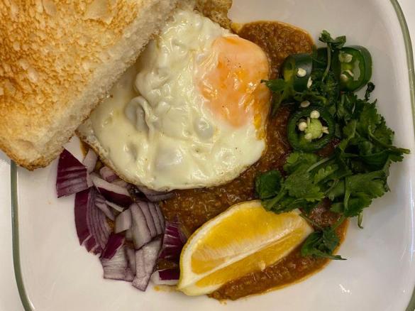 Fara's red kidney beans and beef chilli