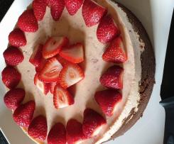 Strawberry Cheesecake - No Bake