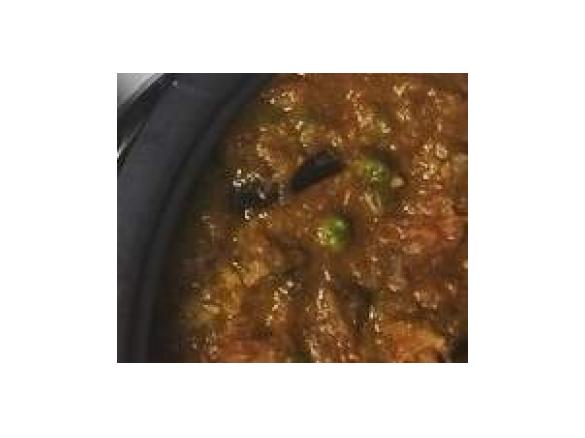 Bharta (eggplant curry)