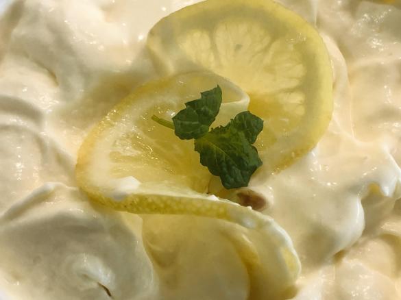 No churn lemon icecream