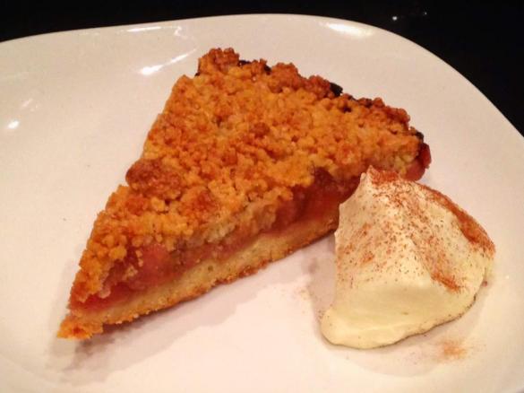 Quince & Rhubarb Crumble