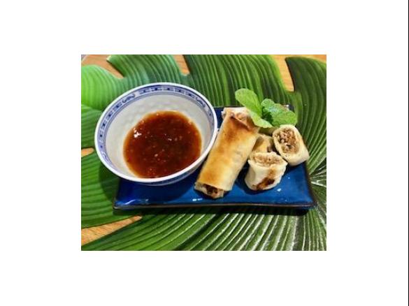 Easy Peasy Chinese-y Spring Rolls