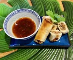 Easy Peasy Chinese-y Spring Rolls