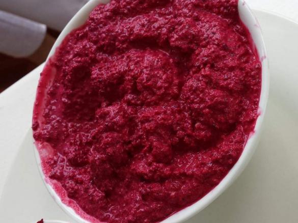 Roasted Beetroot & Cream cheese dip