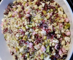 Cranberry, Pistachio and Chocolate White Christmas by Domestic ThermoMinx