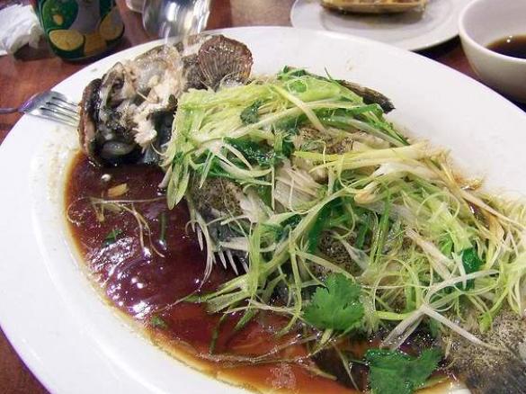 Chinese-Style Steamed Fish