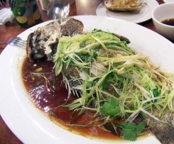 Chinese-Style Steamed Fish