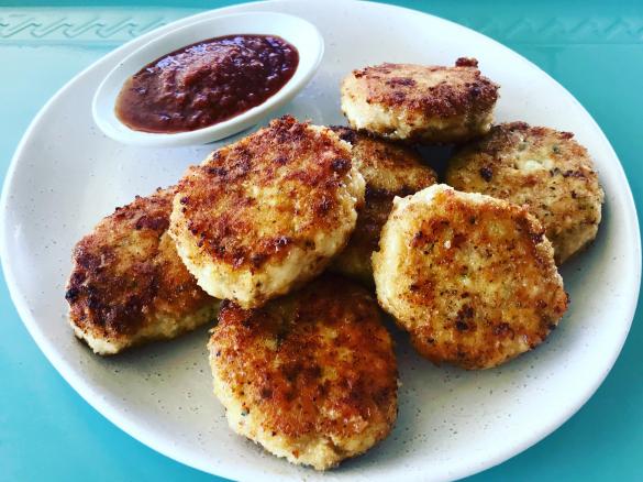 Chicken, Cheese and Vegetable Nuggets 