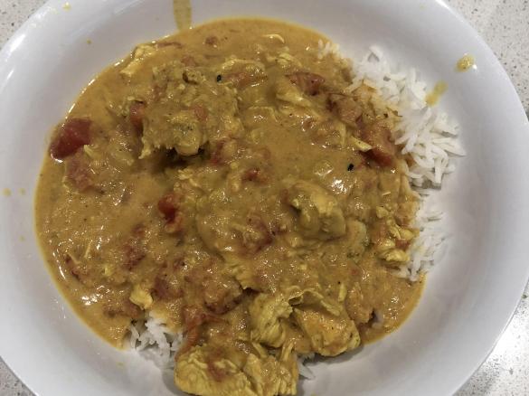 Peanut Butter Chicken Curry - Healthy Mummy adaption