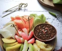 Javanese Fruit Salad (Fruit Rujak) by @levi_nathania