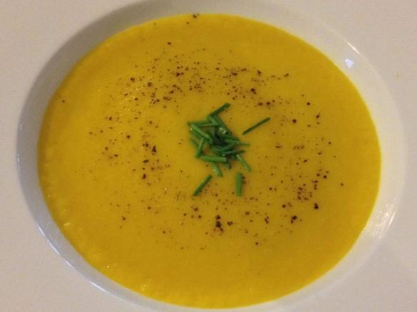 Pumpkin and Leek Soup