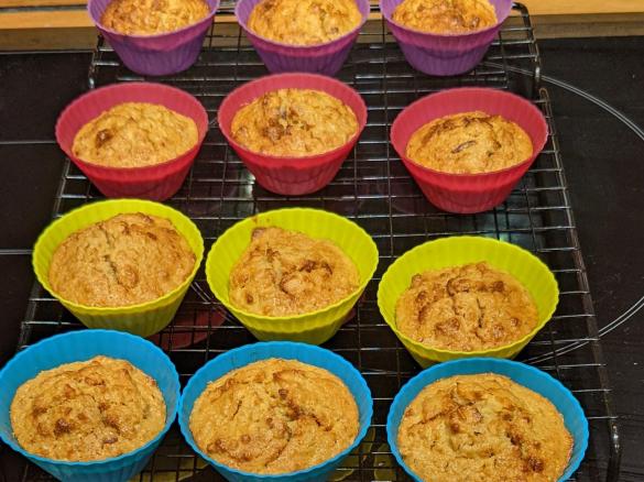 ABC (apple carrot banana) muffins [Variant of ABCD School Muffins]