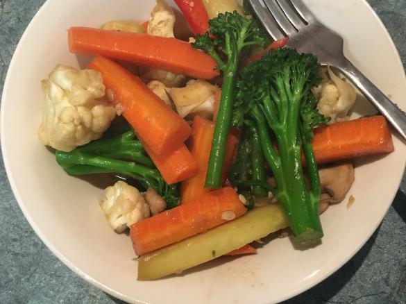 Chinese Stir Fried Vegetables in sauce