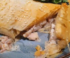 Carbonara Chicken FIlo Parcels
