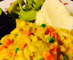 Sweet Chicken Curry in a hurry!