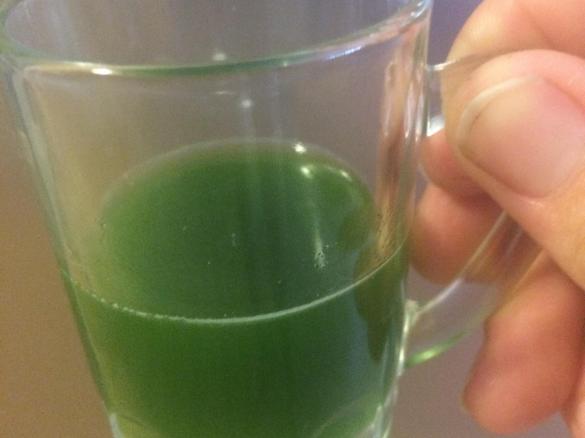 Wheat grass juice
