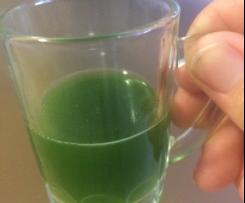 Wheat grass juice