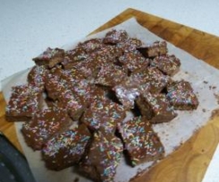 Healthier version of Chocolate Slice
