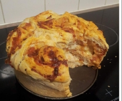 Pizza Pull Apart - Clone of Herb and Garlic Pull Apart Bread