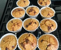 Apple Cinnamon Chocolate Chip Muffins