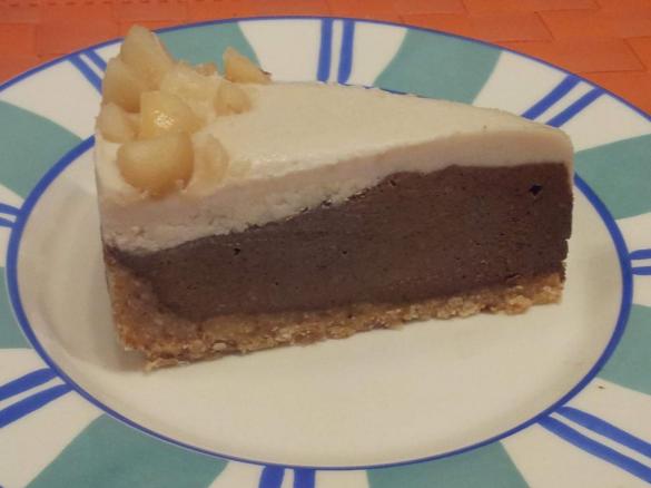 Raw Cacao & Macadamia "cheesecake" (gluten & dairy free) 