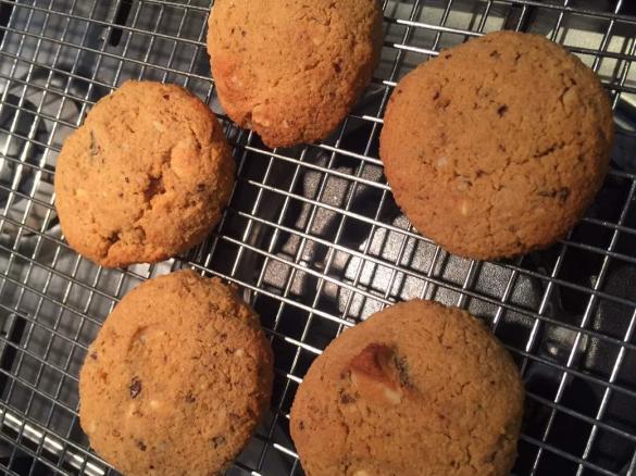 Coconut flour gluten free choc chip cookies