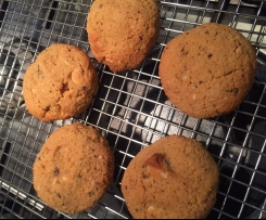 Coconut flour gluten free choc chip cookies
