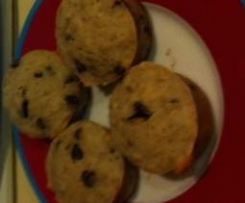 Gluten Free Banana Choc Chip Muffins