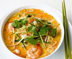 CHICKEN AND PRAWN LAKSA