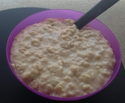 Creamy spiced honey porridge