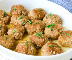 Pearl Barley Pork Meatballs