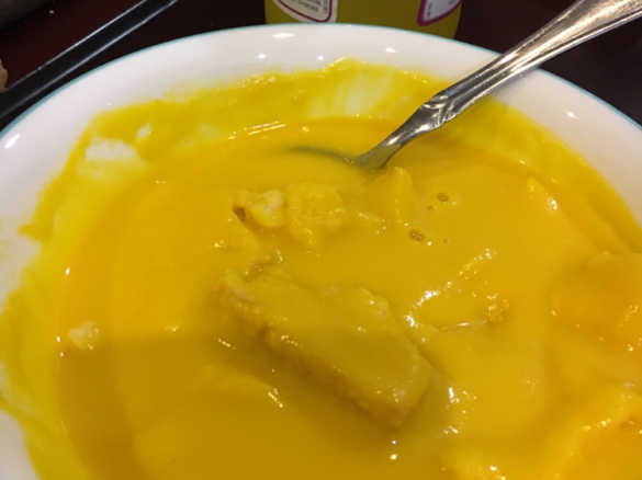 Creamy pumkin soup