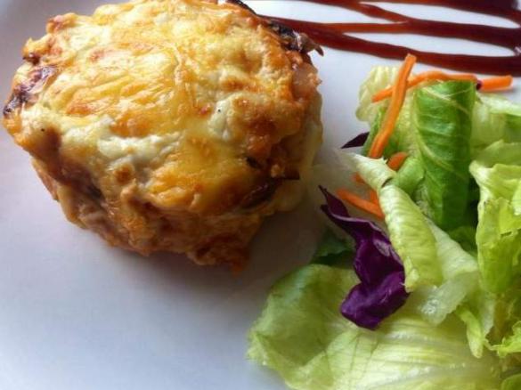 Chicken Lasagne Stacks