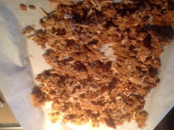 Vegan gluten free Toasted Muesli Clusters